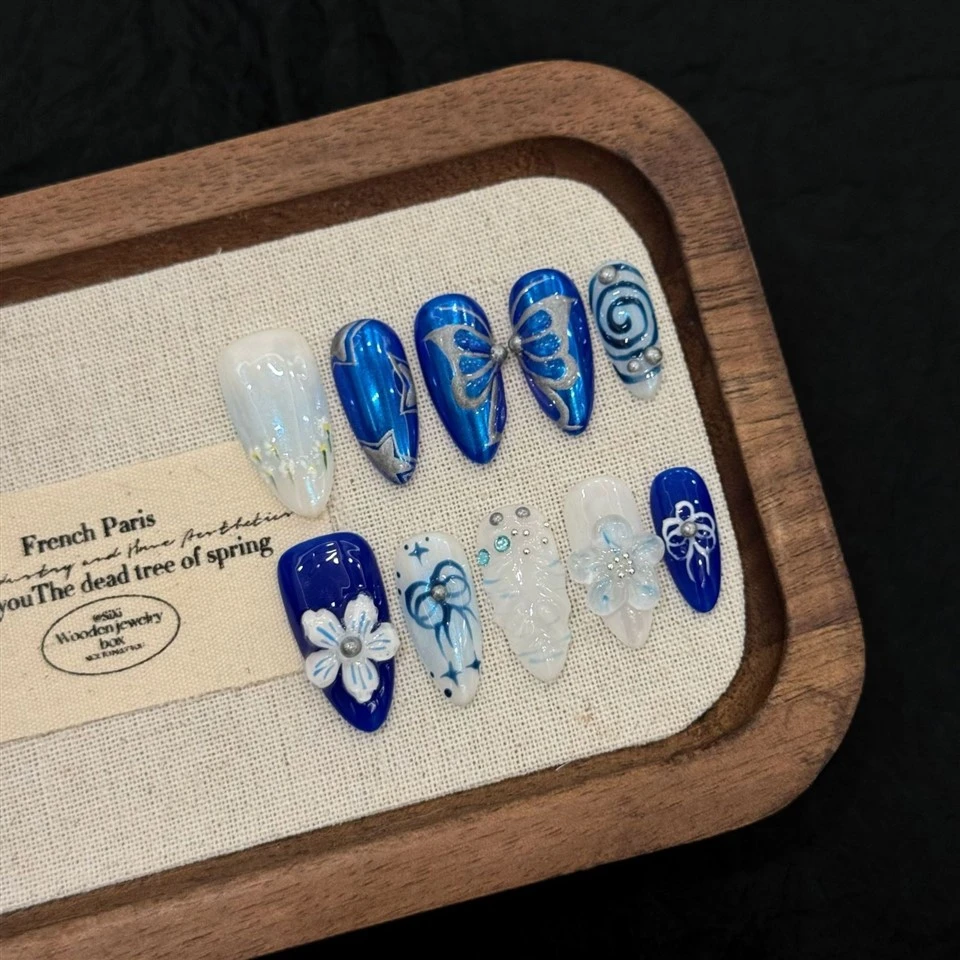 Reusable Almond Press‑on Nails best