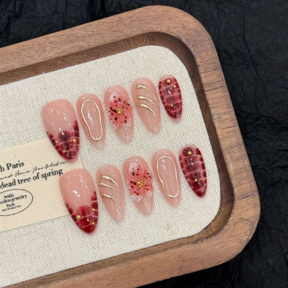 Reusable Almond Press‑on Nails price