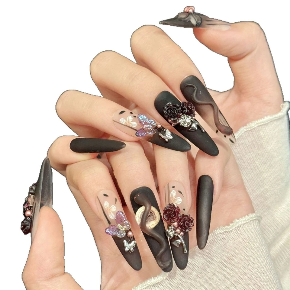 Reusable Long Press On Nails