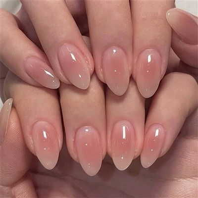 French Ombre Press On Nails